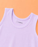 BambooTEC™ Boys Bamboo Fabric Lavender Solid Vest