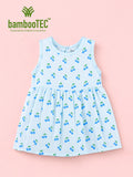 BambooTEC™ Bamboo Muslin Girls Frock – Star & Cherry Print | Pack of 2
