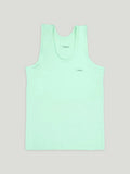 Bamboo Vest for Kids Pack of 3 ( mint Green & White & Olive Green) – Soft, Breathable & innerwear