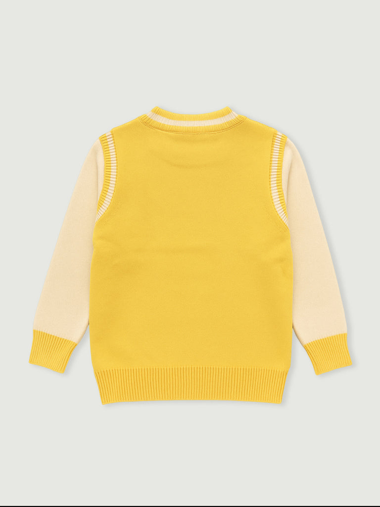 Winter Knitwear Set for Baby Boys | organic cotton Sweater & Pant