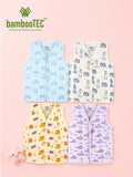 BambooTEC™ Bamboo Muslin Baby Jhabla Pack of 4 – Gaming, Chess, Travel & Submarine Prints