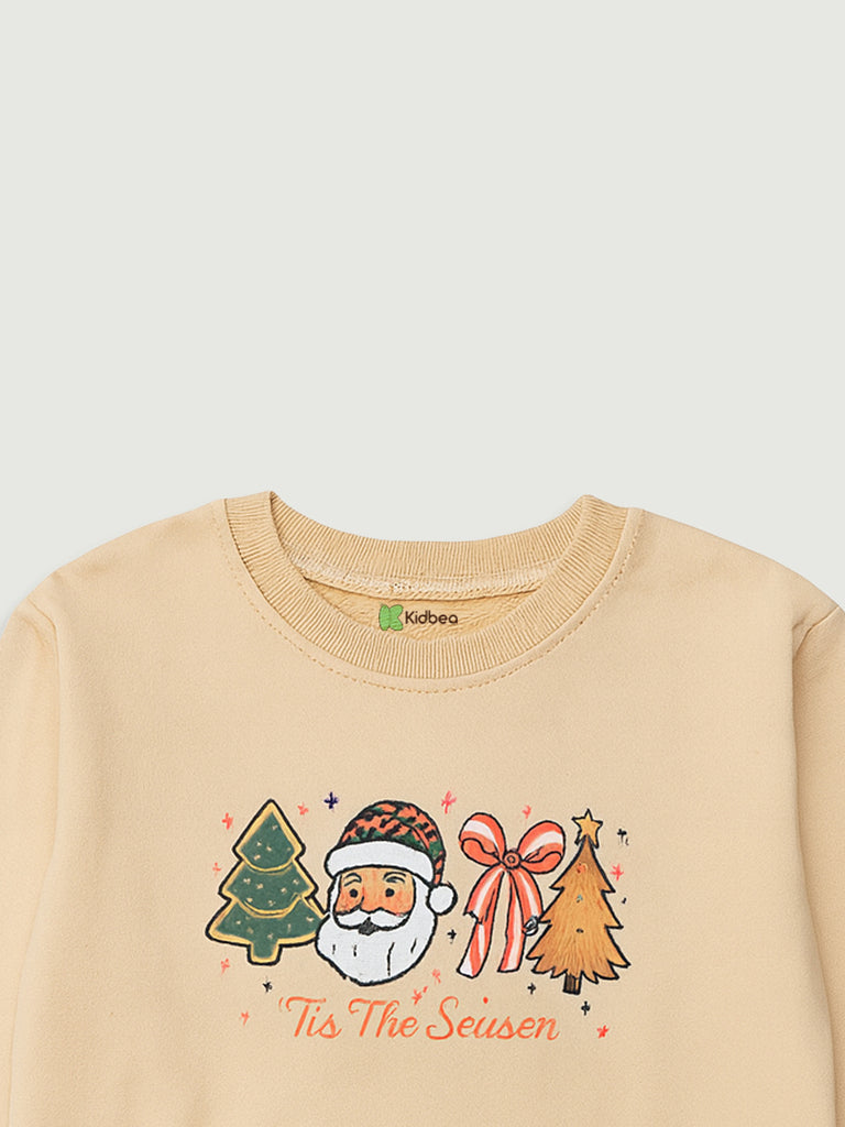 Christmas Unisex Sweatshirt | 100% Organic Cotton Winter Wear