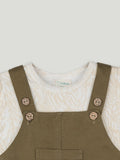Baby Girl Dungaree Dress | Dungaree & T-shirt