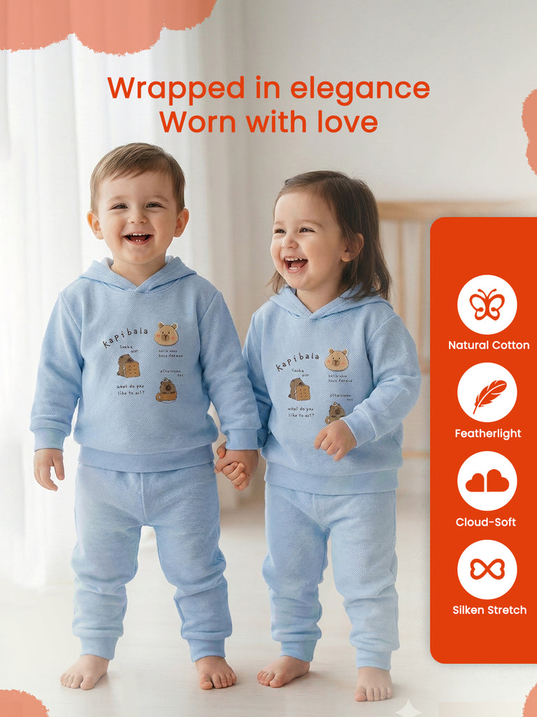 Unisex Baby Co-ord Set | 100% Organic Cotton Winter Wear