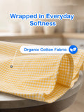 Boys Cotton Yellow Gingham Check Shirt