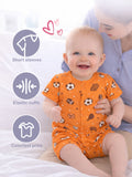 Organic Cotton Unisex Romper Pack of 2 – Dog & Sports Prints