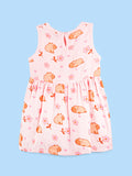 BambooTEC™ Bamboo Muslin Girls Frock – Bunny & Floral Print | Pack of 2