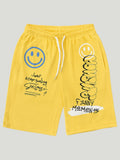 Kidbea Boys Summer Co-Ord Set | Cotton Half Sleeve T-Shirt and Shorts | Yellow