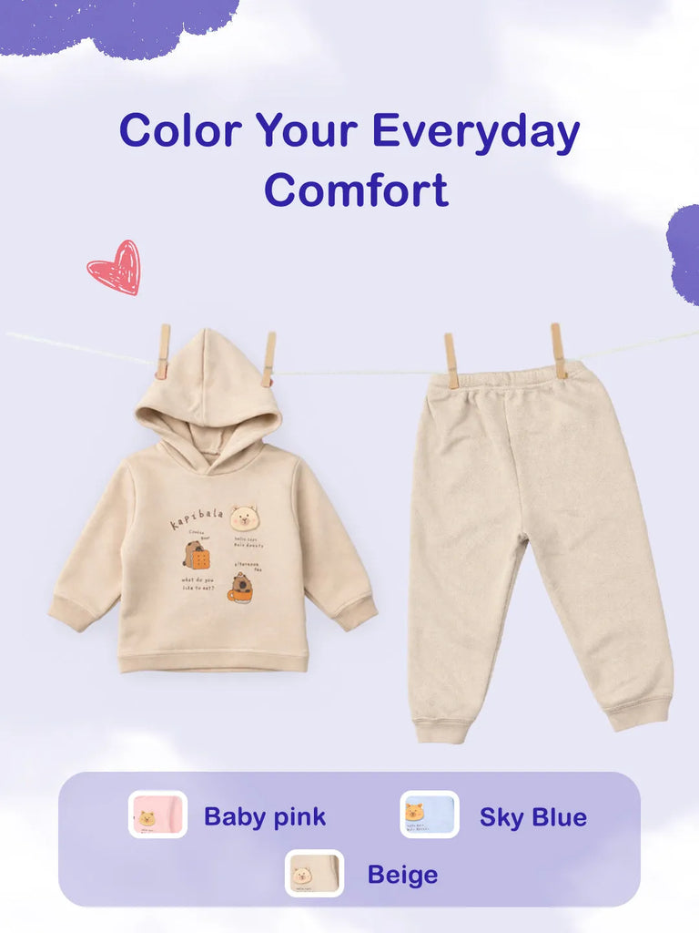 Unisex Baby Co-ord Set | 100% Organic Cotton Winter Wear