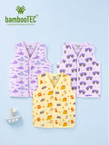 BambooTEC™ Bamboo Muslin Baby Jhabla Pack of 3 – Submarine, Monster Truck & Adventure Print
