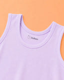 BambooTEC™ Bamboo Kids Vest Pack of 4 – Lavender Sleeveless Vests