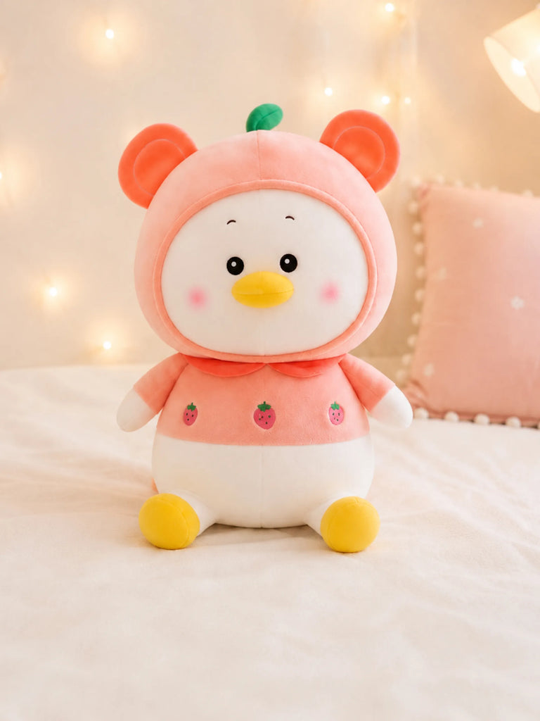 Cute Fruit-Themed Penguin Soft Toy for Kids – 50cm Soft, Cuddly & Adorable Plush Toy