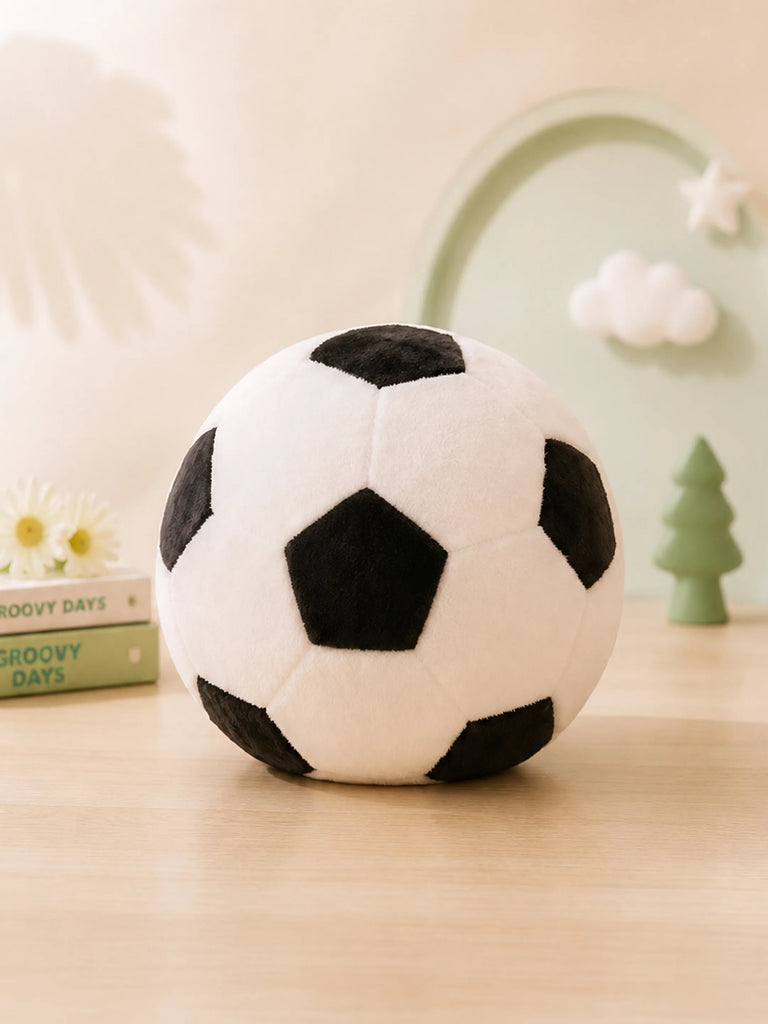 Assorted Cute Football Soft Toy Ball for Kids – 25cm Soft, Cuddly & Adorable Plush Ball