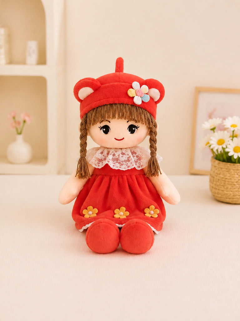 Assorted Cute Doll Soft Toy for Kids – 45cm Soft, Cuddly & Adorable Plush Doll