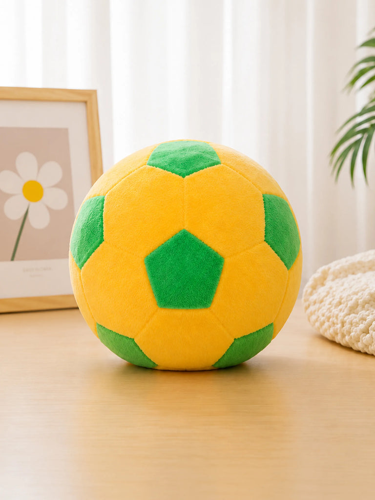 Assorted Cute Football Soft Toy Ball for Kids – 25cm Soft, Cuddly & Adorable Plush Ball