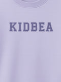 Light Organic Cotton Lavender Round Neck Graphic Print Half Sleeve T-Shirt | Unisex