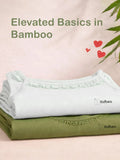 Bamboo Camisole for Kids Pack of 2 (Olive Green & White ) – Soft, Breathable & innerwear