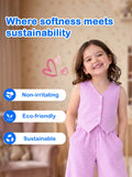 Girls Pink Striped Co-Ord Set | 100% Organic Cotton