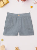Light Linen Shirt & Pant Grey Co-ord Set