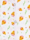 Extra Soft Muslin Cotton Jhabla Cloth for Baby | Butterfly, Tiger and Cute Chick Print | Print May Vary