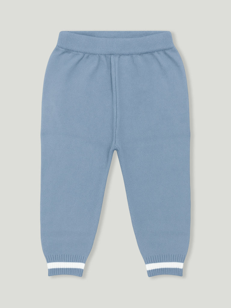 Cozy Winter organic cotton Set for Baby Boys | Polo & Pant Co-ord