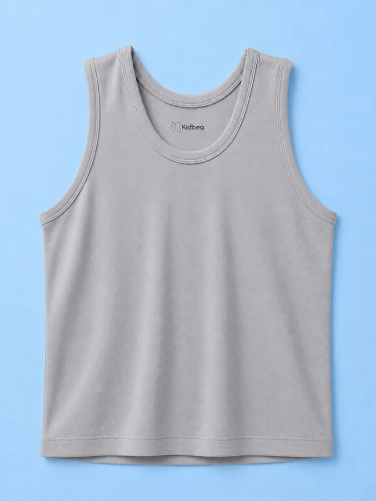 BambooTEC™ Bamboo Vest Pack of 4 – Grey, Pink, Yellow & White