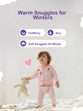 Unisex Baby Winter Wear – 5 Piece Cozy Cotton Set with Cardigan, Pants, Footed Bottom, Cap & Bib