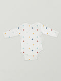Premium Unisex 100% Bamboo Ultra-Soft fabric Pack of 3 Onesies with Beautiful Prints  - Grey, Orange & Off White