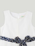 Baby Girl Frock with Belt | 100% Organic Cotton