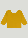 Girls Ethnic Wear Set | Embroidered Kurta with Palazzo & Dupatta | Yellow