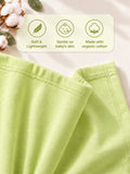 Girls Light Green Top – Cute Duck Print with Ruffle Sleeves
