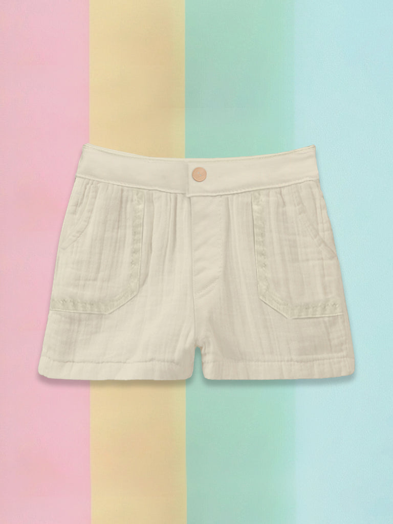 Light Linen Shirt & Pant Off-White Co-ord Set