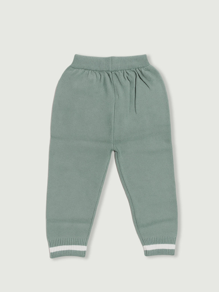 Cozy Winter organic cotton Set for Baby Boys | Polo & Pant Co-ord