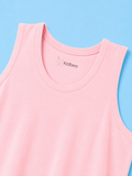 BambooTEC™ Bamboo Kids Vest Pack of 2 – Pink Sleeveless Vests
