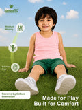 BambooTEC™ Boys Bamboo Fabric Pink Solid Vest