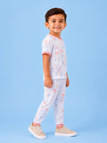 BambooTEC™ Unisex Bamboo Fabric Bunny Blossom Print T-Shirt & Pyjama Set