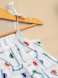 Extra Soft Muslin Baby Girls Frock Pack of 3 – Space, Avocado & Vehicle Prints