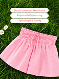 Girls Cotton Flared Shorts – Comfortable & Stylish Everyday Bottomwear