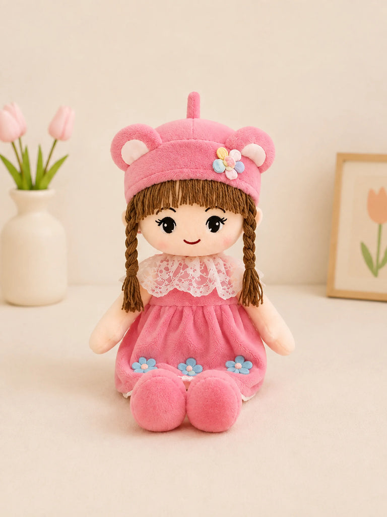 Assorted Cute Doll Soft Toy for Kids – 45cm Soft, Cuddly & Adorable Plush Doll