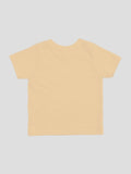Premium 100% Bamboo  Ultra- Soft fabric Half Sleeve Baby Boys T-Shirt with Charming Camel Palm Tree Print - Orange
