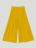 Girls Ethnic Wear Set | Embroidered Kurta with Palazzo & Dupatta | Yellow