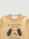 Kids Organic Cotton Winter Set | Sweatshirt & Pant Co-ord