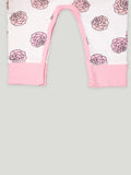 Kidbea 100% Organic Cotton Romper Bodysuit Jumpsuit Combo 4 Designs Color heart elephant flower pretzel Printed