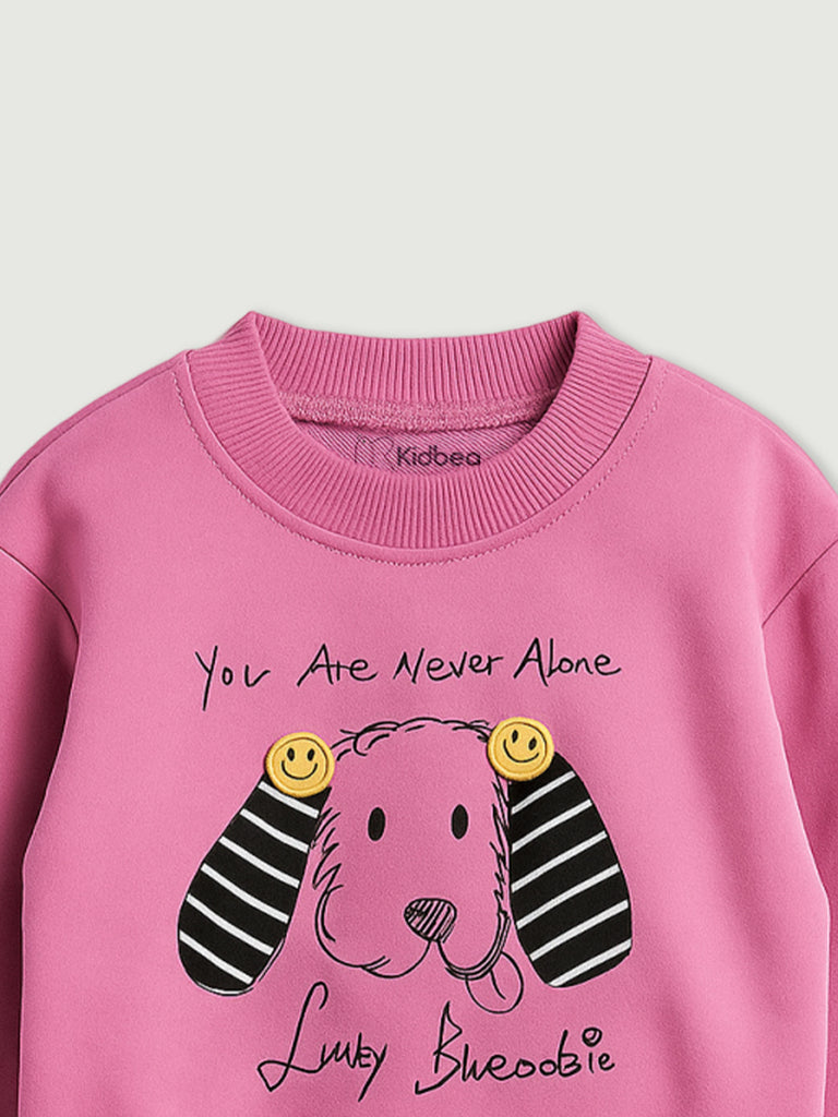 Kids Organic Cotton Winter Set | Sweatshirt & Pant Co-ord