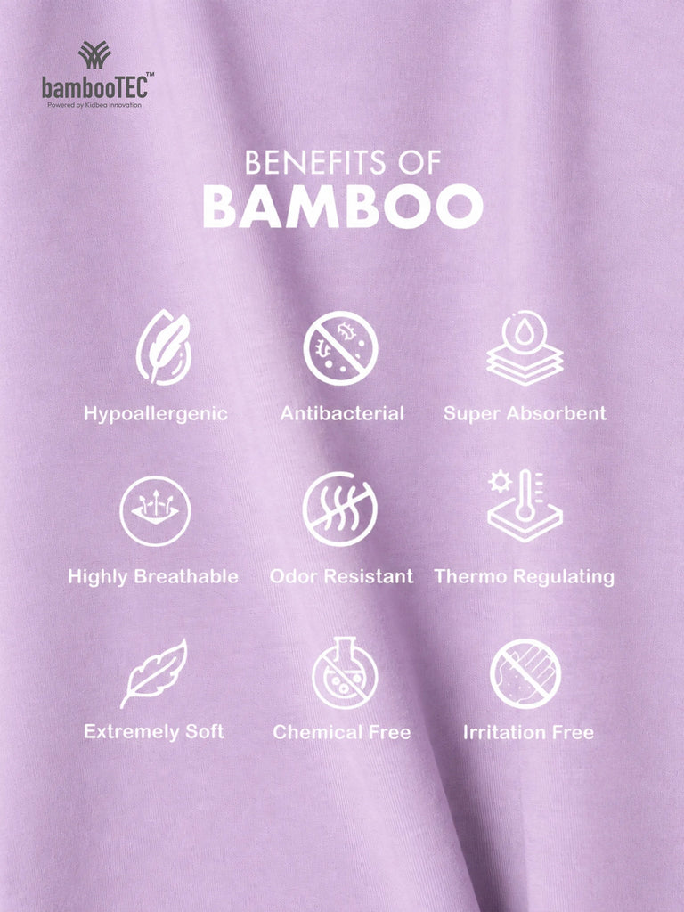 BambooTEC™ Boys Bamboo Fabric Lavender Solid Vest