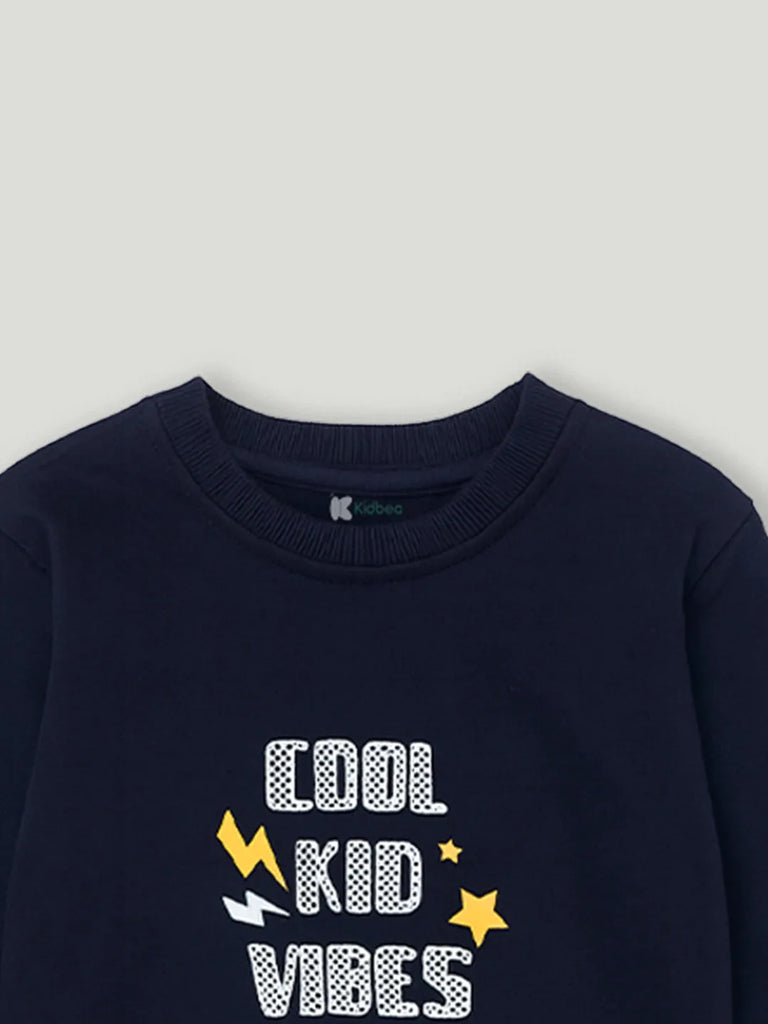 Boys Winter Co-ord | Organic Cotton Sweatshirt & Joggers