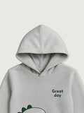 Baby organic cotton Winter Set | Cute Dinosaur Hoodie & Pant