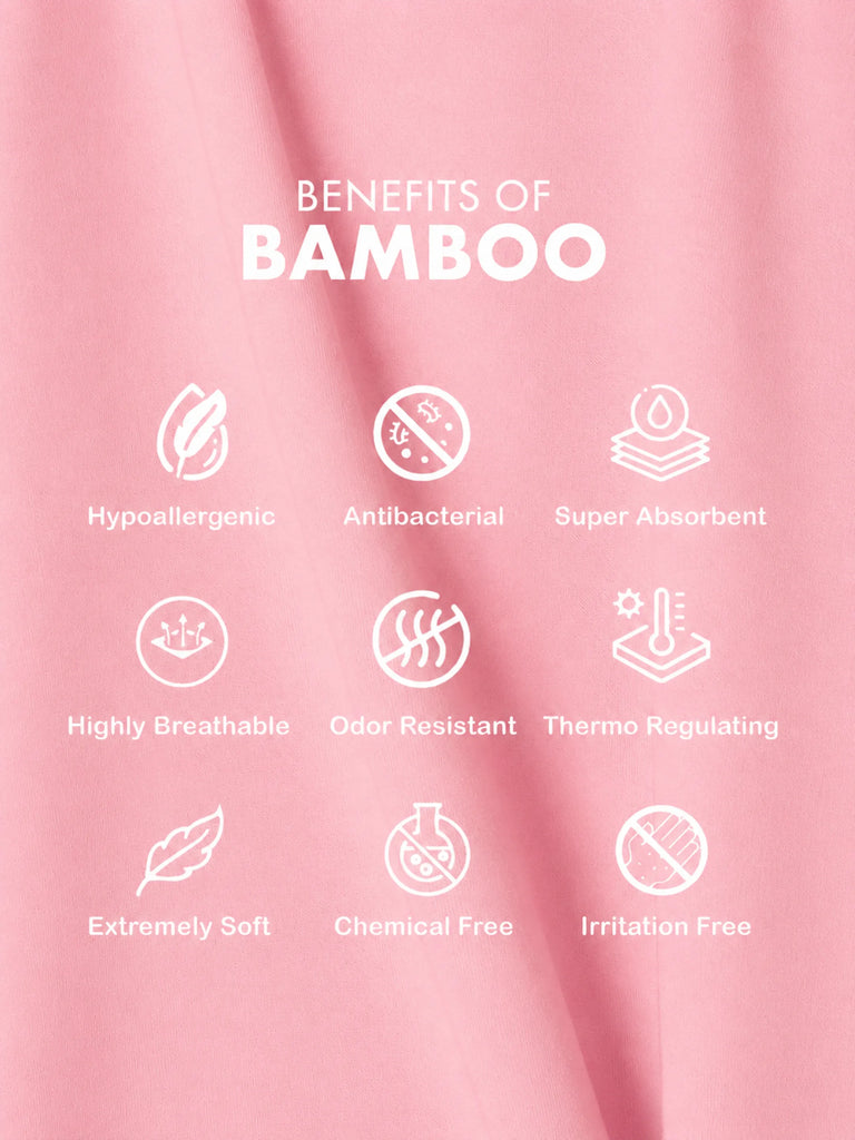 BambooTEC™ Boys Bamboo Fabric Pink Solid Vest