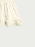Light Linen Off White Angel Frock | Elegant & Comfortable