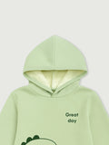 Baby organic cotton Winter Set | Cute Dinosaur Hoodie & Pant